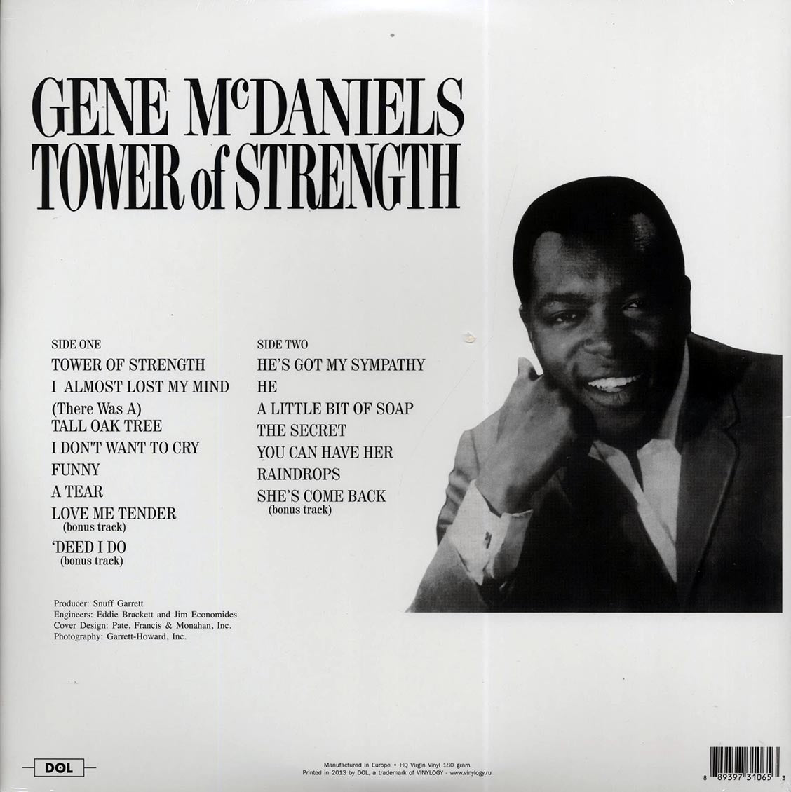 Gene McDaniels - Tower Of Strength (180g)