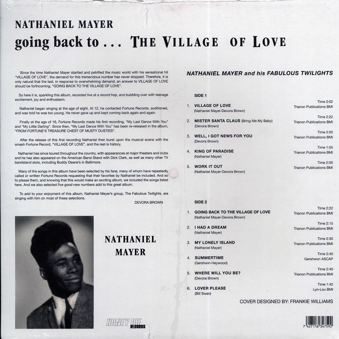 Nathaniel Mayer - The Village Of Love