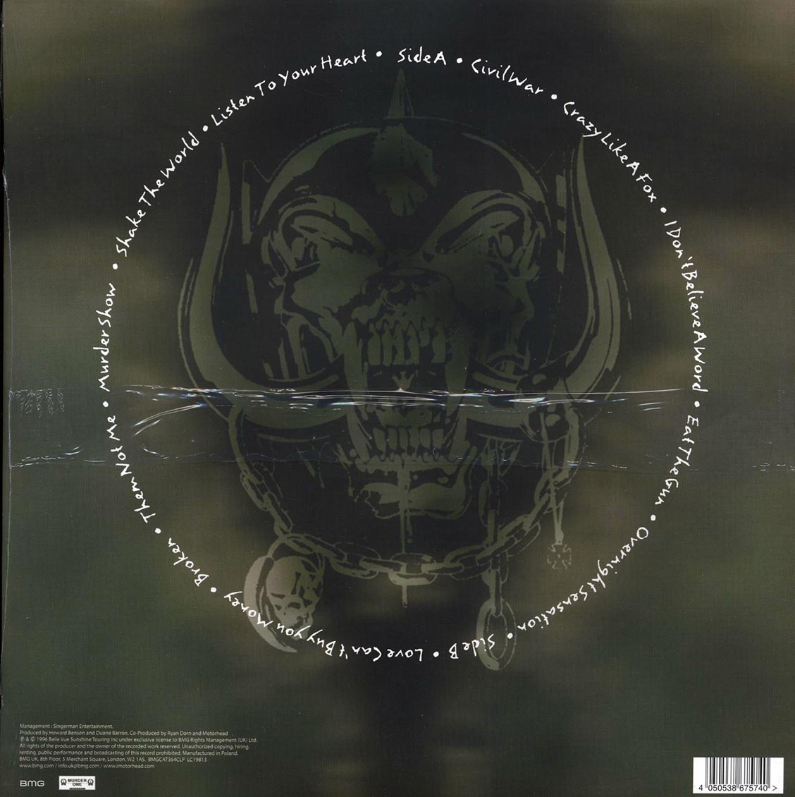 Motorhead - Overnight Sensation (25th Anniv. Ed.) (ltd. ed.) (colored vinyl)