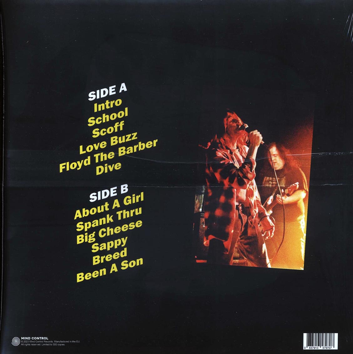 Nirvana - Keep You In A Jar: Live At U4, Vienna, Austria, Nov 22nd, 1989 (ltd. 500 copies made) (white vinyl)