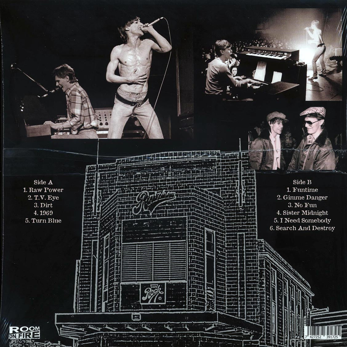 Iggy Pop, David Bowie - Live At The Rainbow Theatre, March 1977 (pink vinyl)