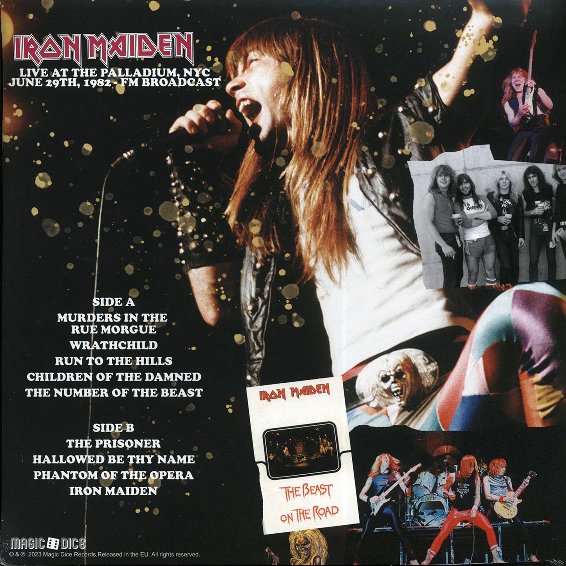 Iron Maiden - Greetings From Times Square: Live At The Palladium NYC 1982 (colored vinyl)