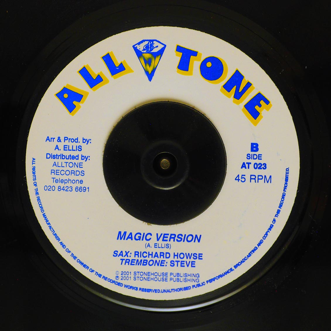 Alton Ellis - Magic Feelings  /  Version