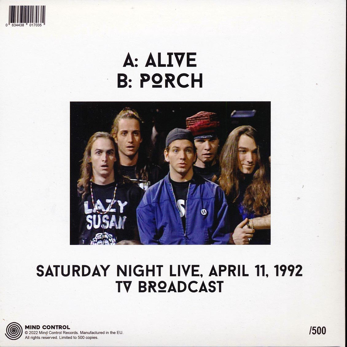 Pearl Jam - Alive  /  Pearl Jam - Porch