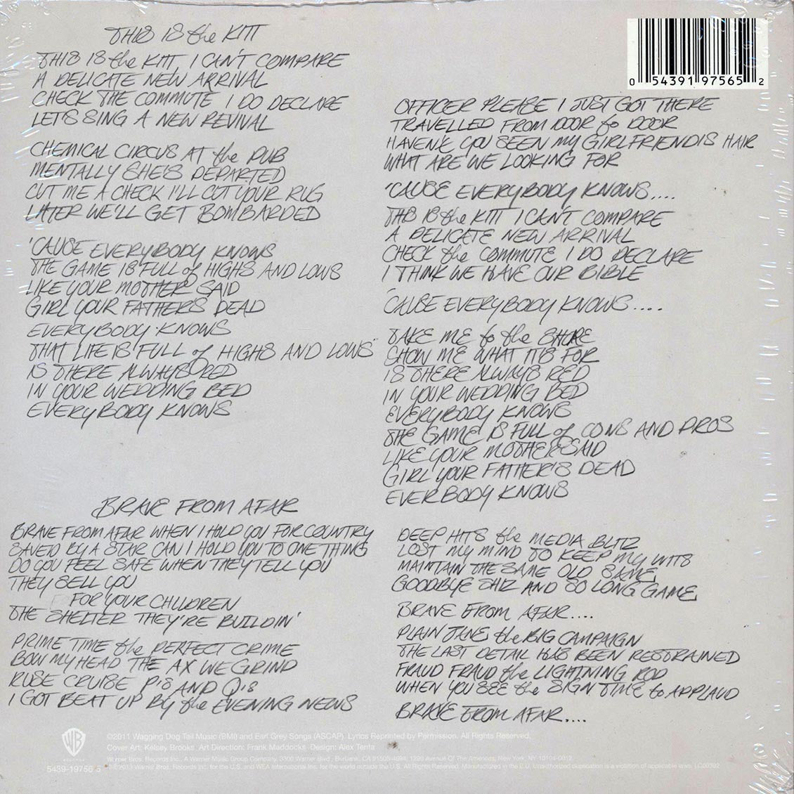 Red Hot Chili Peppers - This Is The Kitt  /  Red Hot Chili Peppers - Brave From Afar
