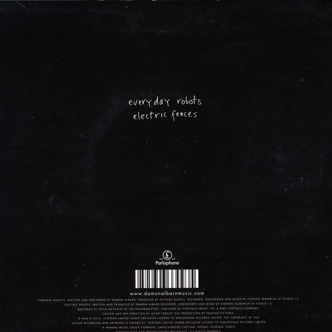 Damon Albarn - Everyday Robots  /  Damon Albarn - Electric Fences