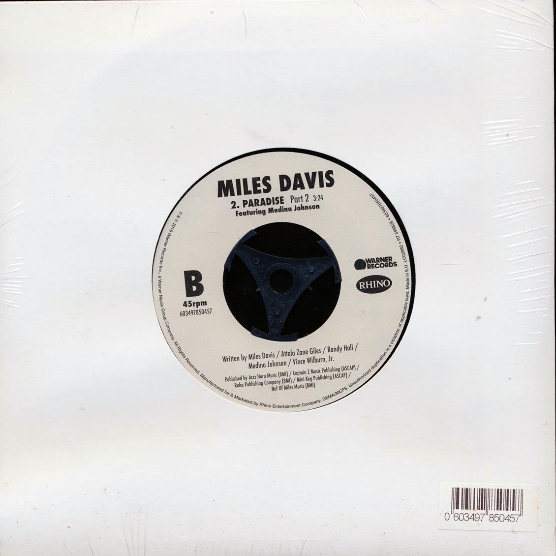 Miles Davis - Paradise (Part 1)  /  Miles Davis - Paradise (Part 2)