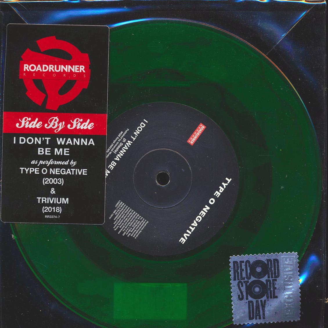 Type O Negative - I Don't Wanna Be Me  /  Trivium - I Don't Wanna Be Me (RSD 2018) (green vinyl)