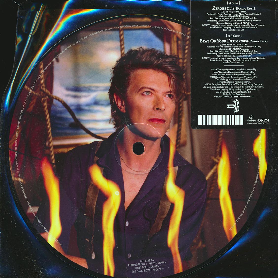 David Bowie - Zeroes (2018) (Radio Edit)  /  David Bowie - Best Of Your Drum (2018) (Radio Edit)