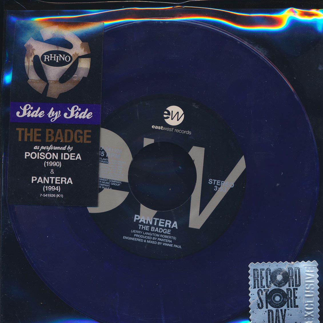 Poison Idea - The Badge  /  Pantera - The Badge (RSD 2014)