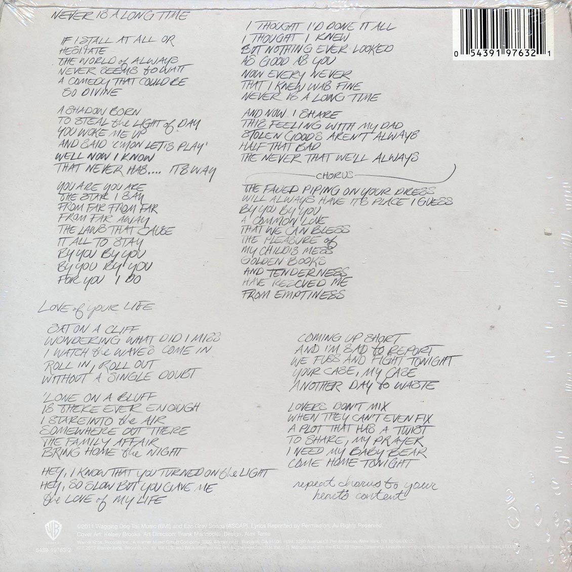 Red Hot Chili Peppers - Never Is A Long Time  /  Red Hot Chili Peppers - Love Of Your Life