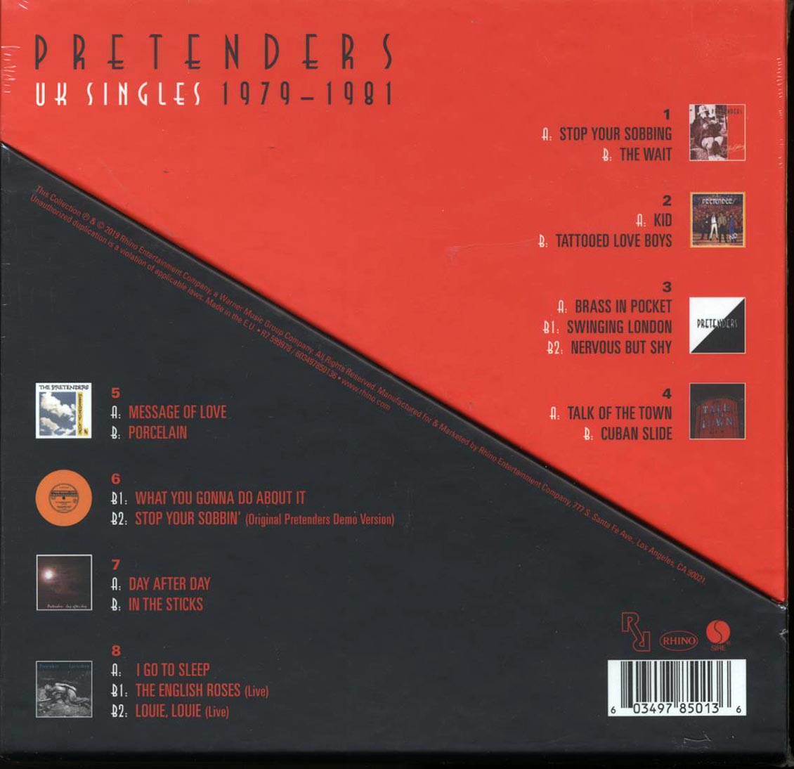 The Pretenders - UK Singles 1979-1981 (8 X 7" Box Set) (RSD 2019) (box set)