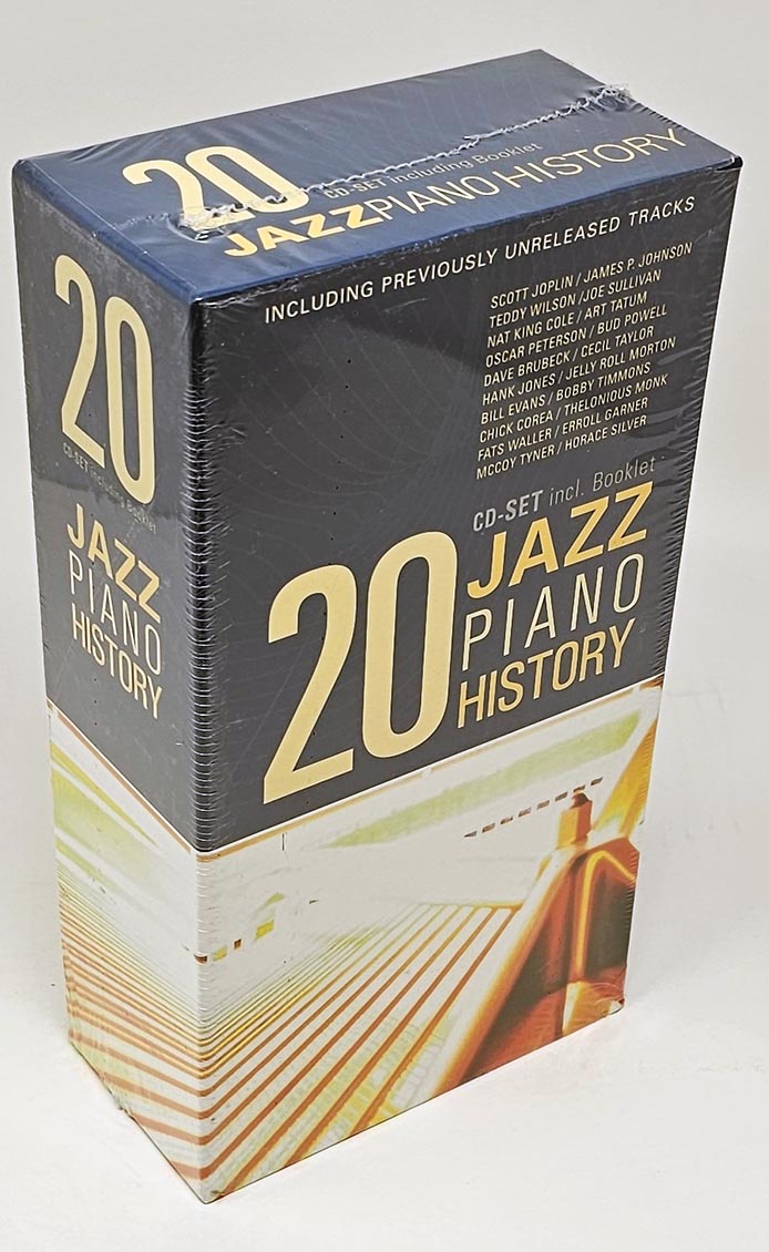 Scott Joplin, Chick Corea, Horace Silver, Mary Lou Williams, Etc. - Jazz Piano History (380 tracks) (20xCD) (box set) (incl. large booklet)