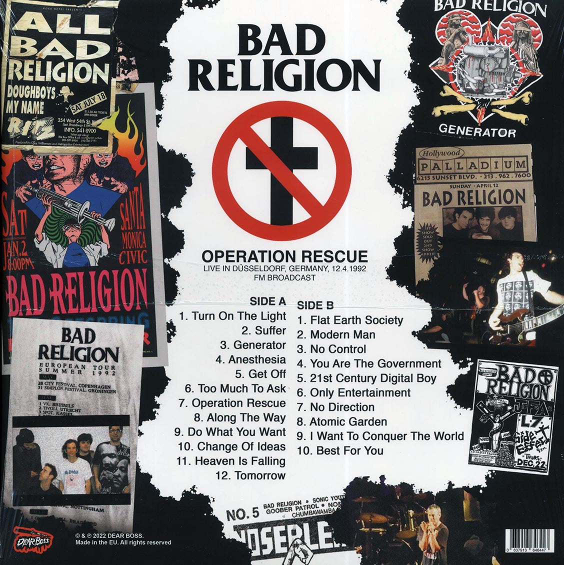 Bad Religion - Operation Rescue: Live In Dusseldorf, Germany, 12.4.1992