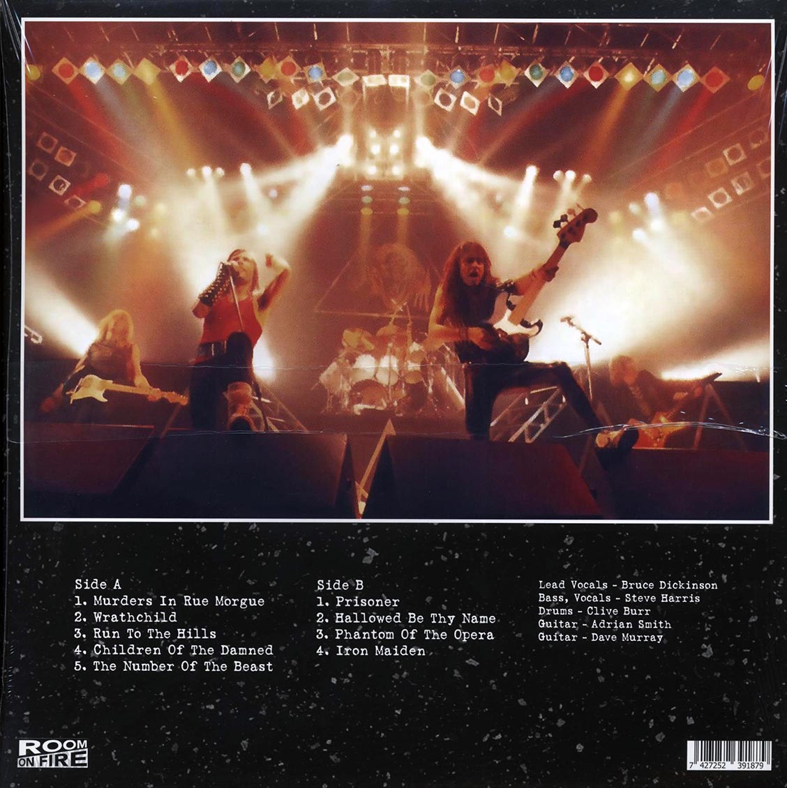 Iron Maiden - Live At The Palladium, New York, 29th June 1982 Radio Broadcast (ltd. 500 copies made) (blue vinyl)