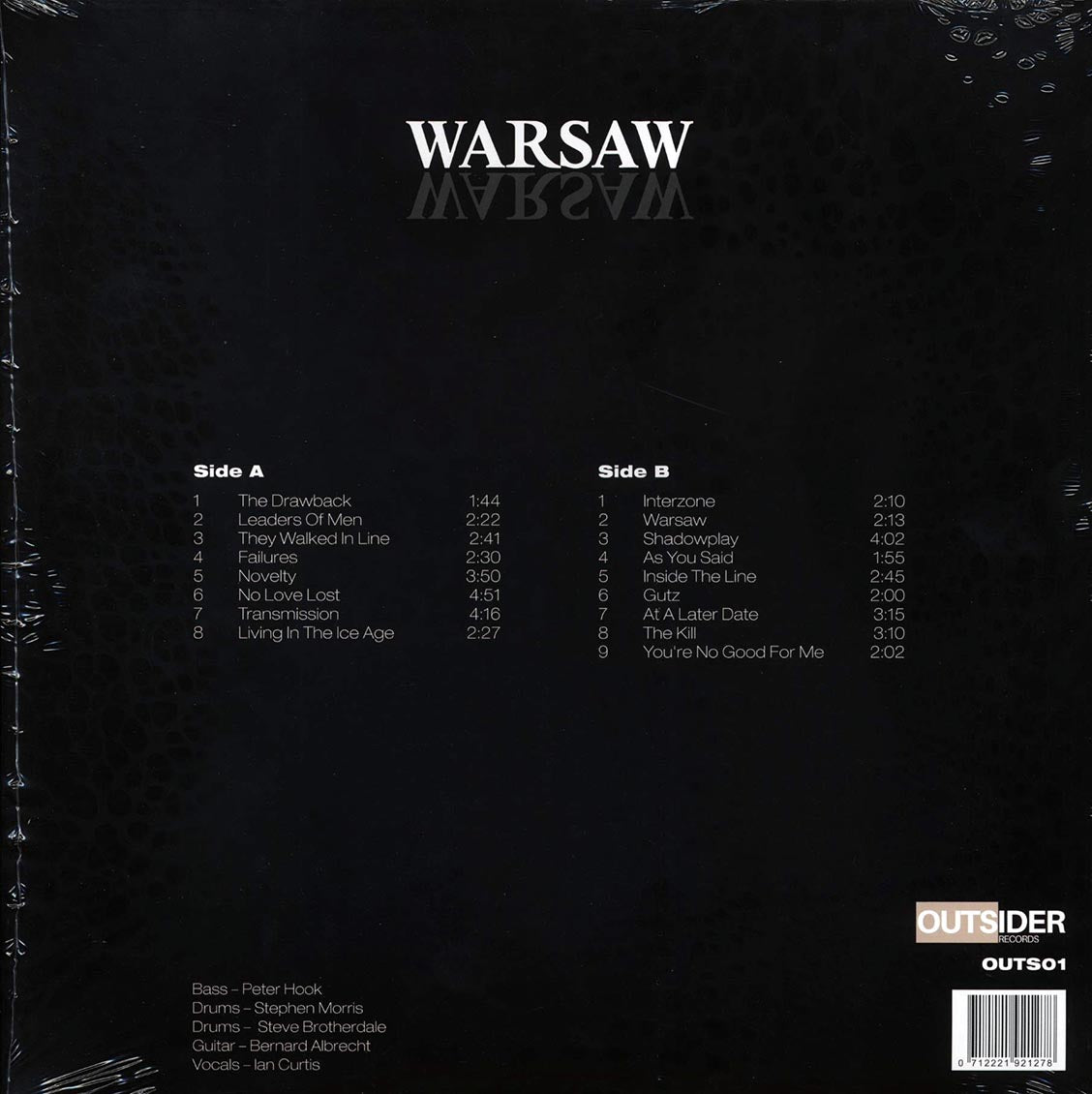 Warsaw - Warsaw (180g) (colored vinyl)