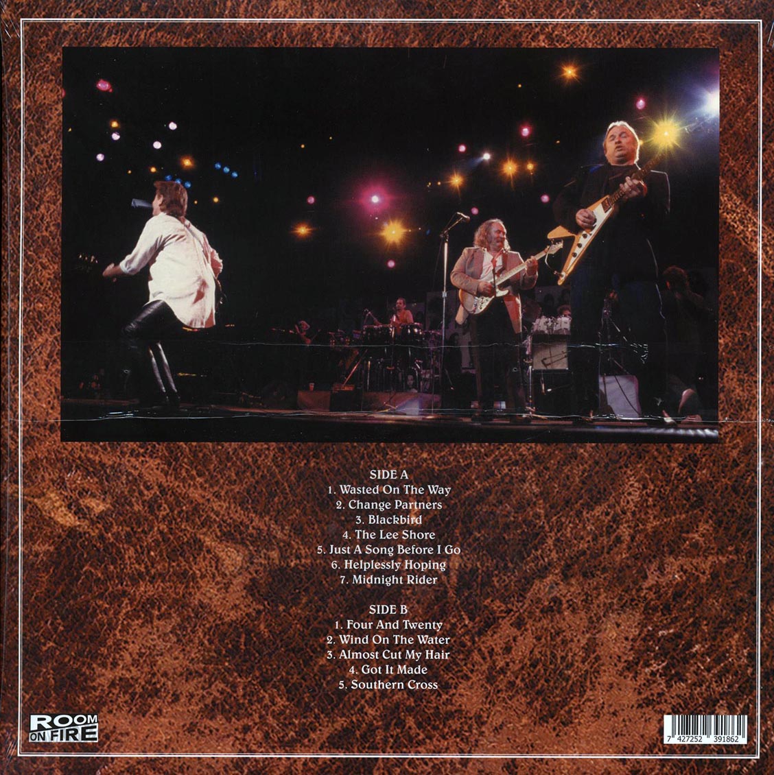 Crosby, Stills & Nash - United Nations Assembly, November 18, 1989 (ltd. 500 copies made) (white vinyl)