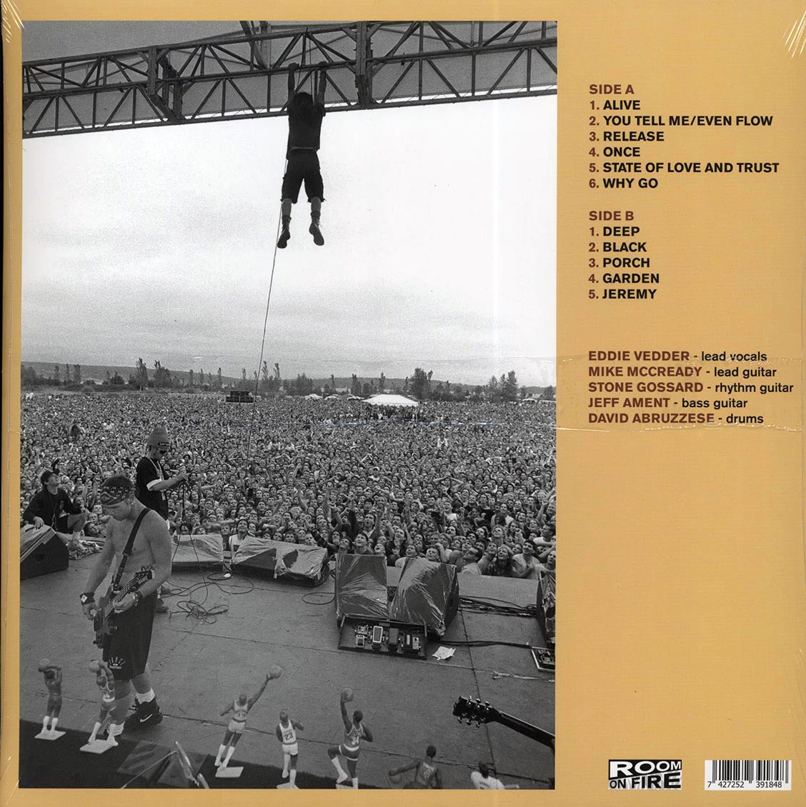 Pearl Jam - Deep: Live In Chicago, March 28, 1992 (ltd. 500 copies made) (yellow vinyl)