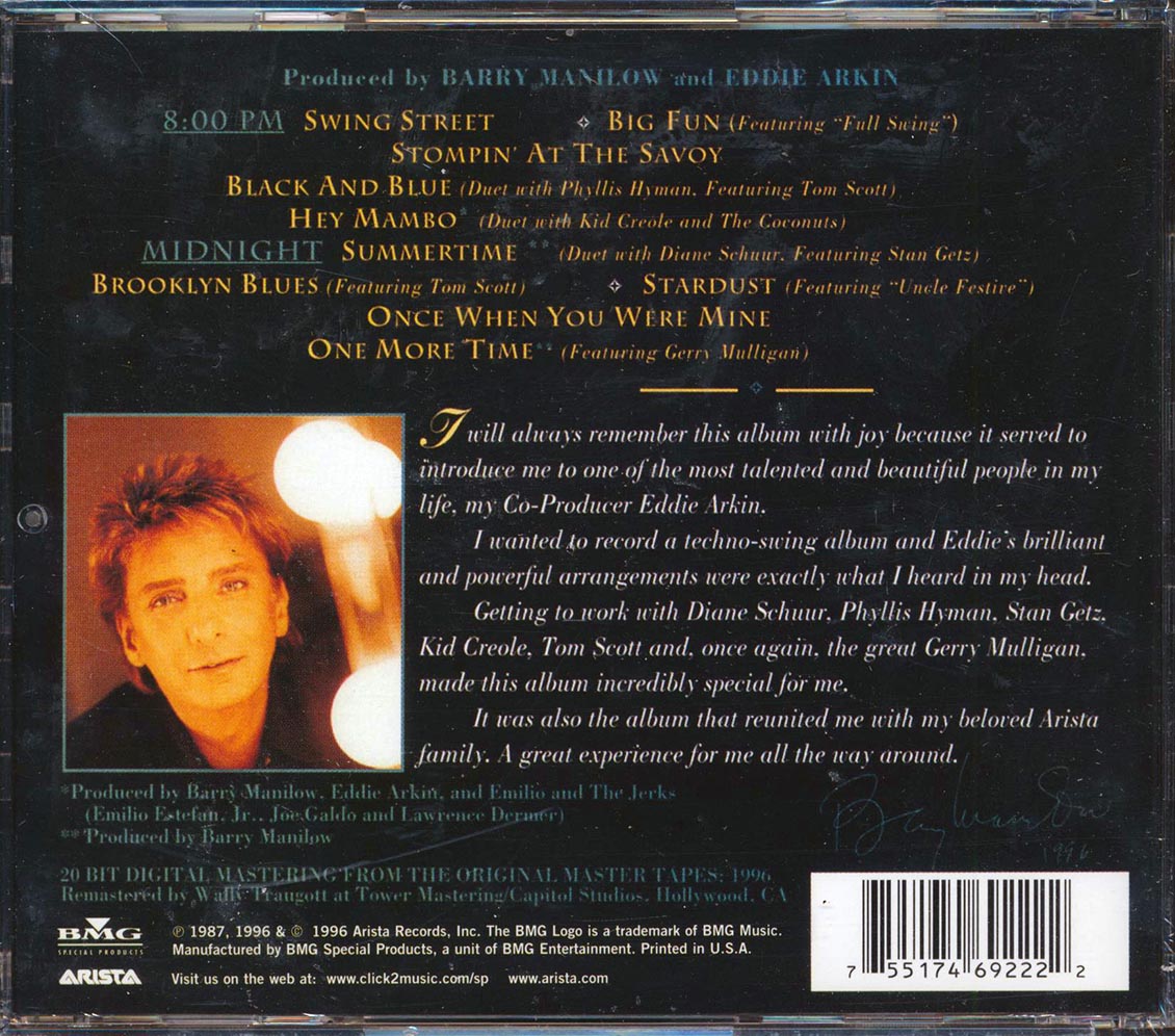 Barry Manilow - Swing Street