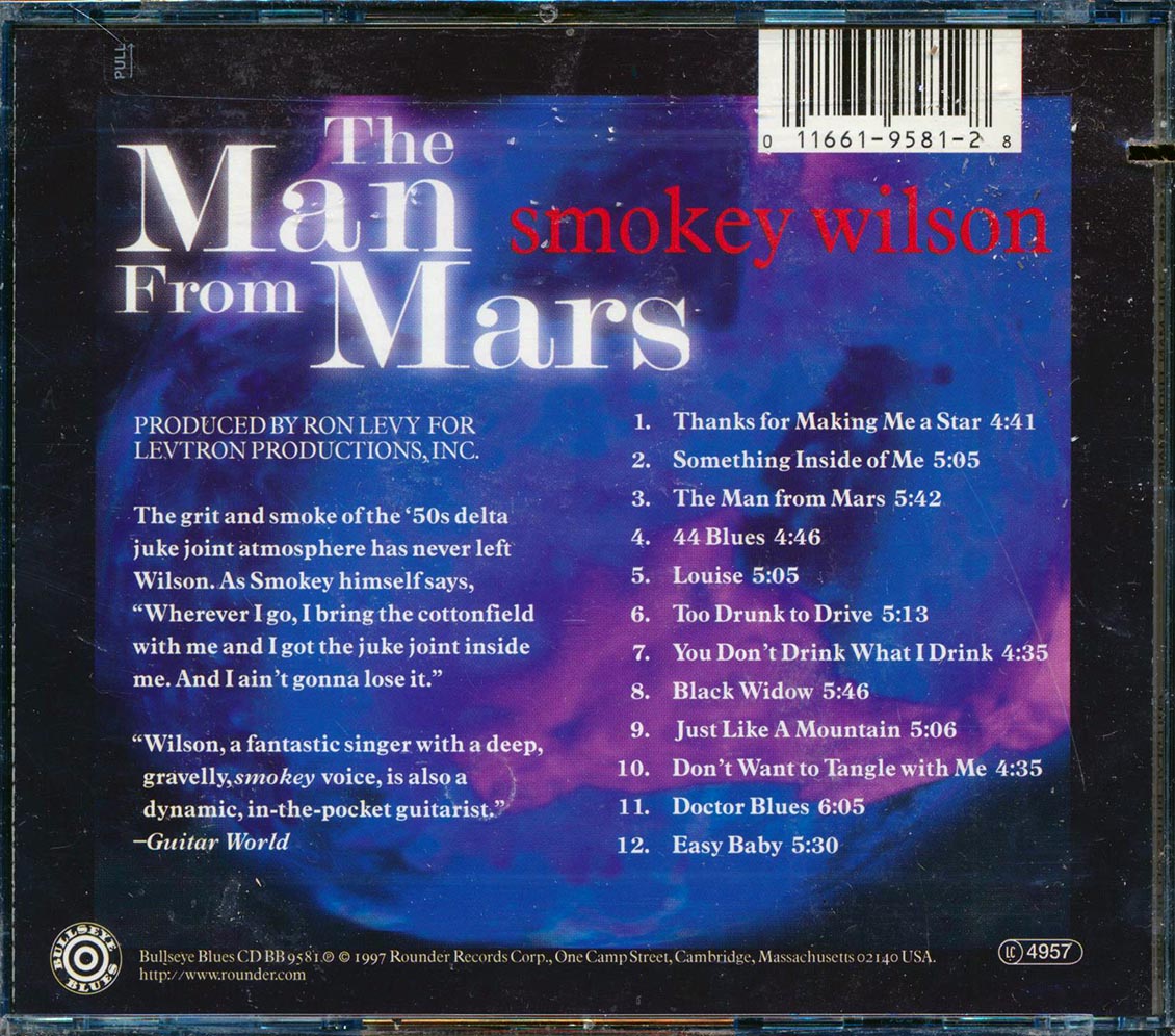 Smokey Wilson - The Man From Mars (marked/ltd stock)