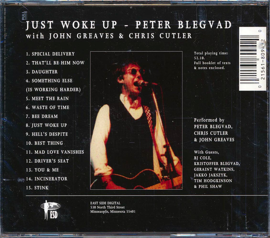 Peter Blegvad - Just Woke Up