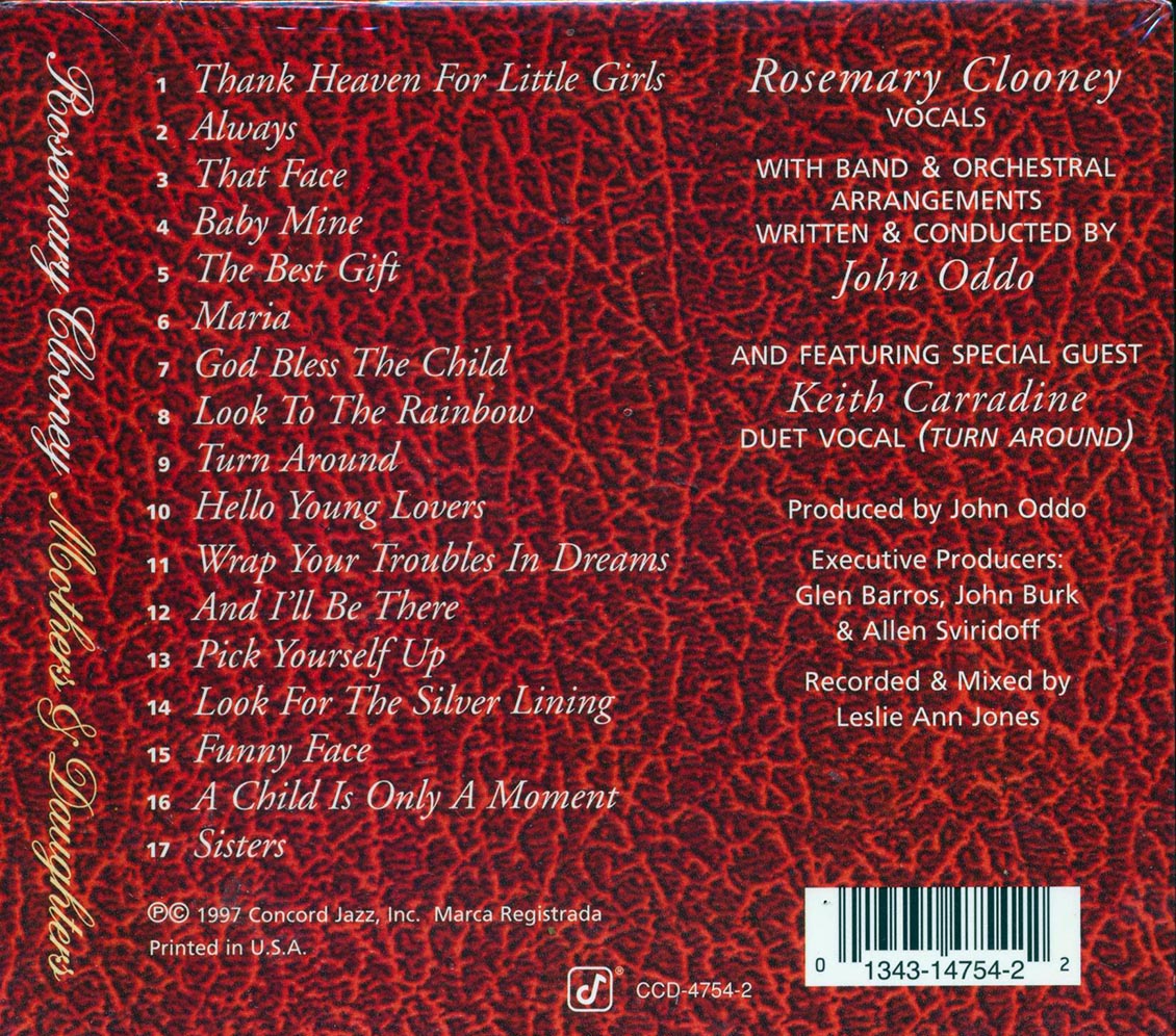 Rosemary Clooney - Mothers & Daughters