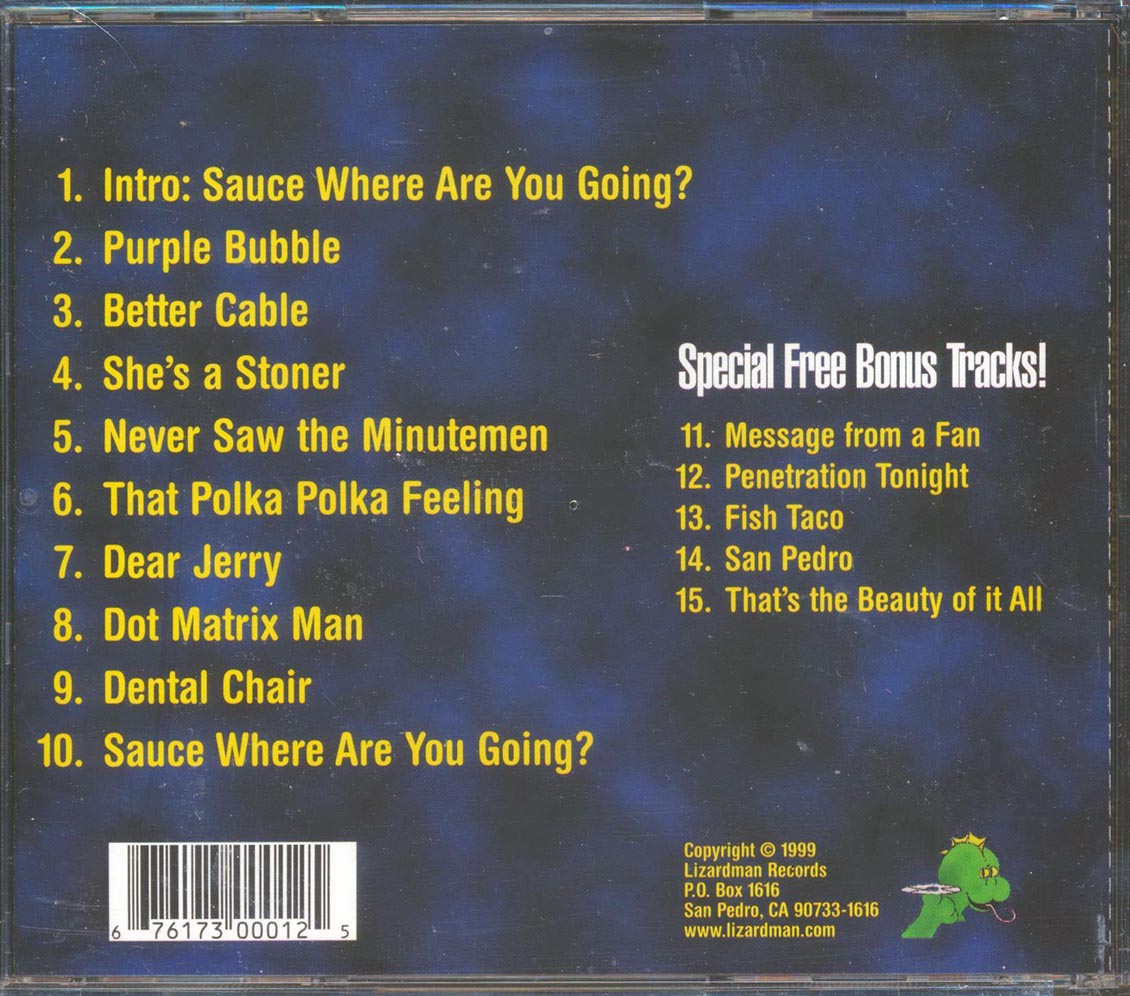 Sauce - Where Are You Going?