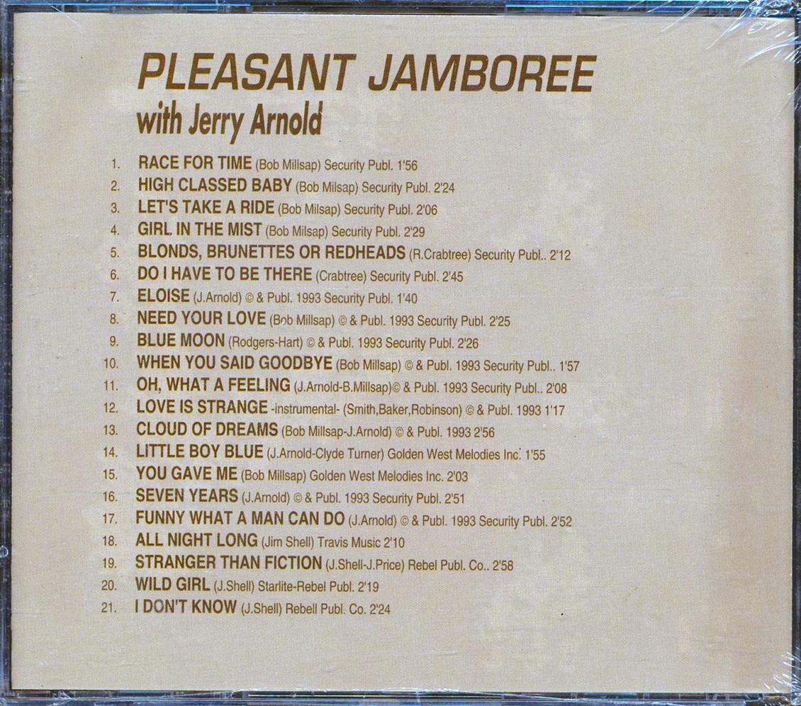 Jerry Arnold - Pleasant Jamboree (21 tracks)