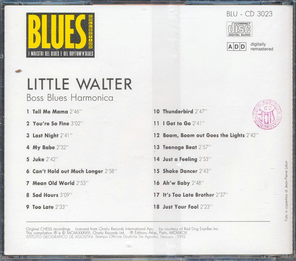 Little Walter - Boss Blues Harmonica