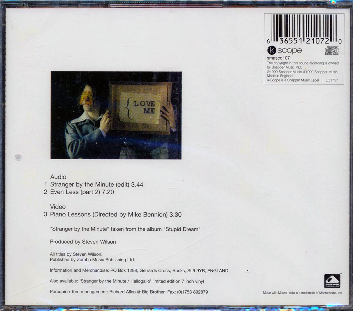 Porcupine Tree - Stranger By The Minute