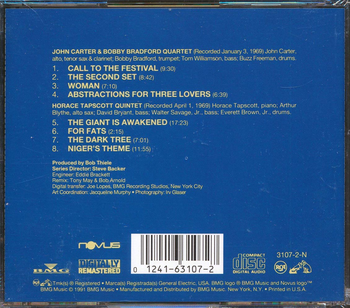 The John Carter & Bobby Bradford Quartet, The Horace Tapscott Quintet - Weat Coast Hot
