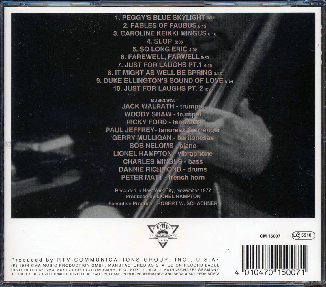 Charles Mingus - Final Work
