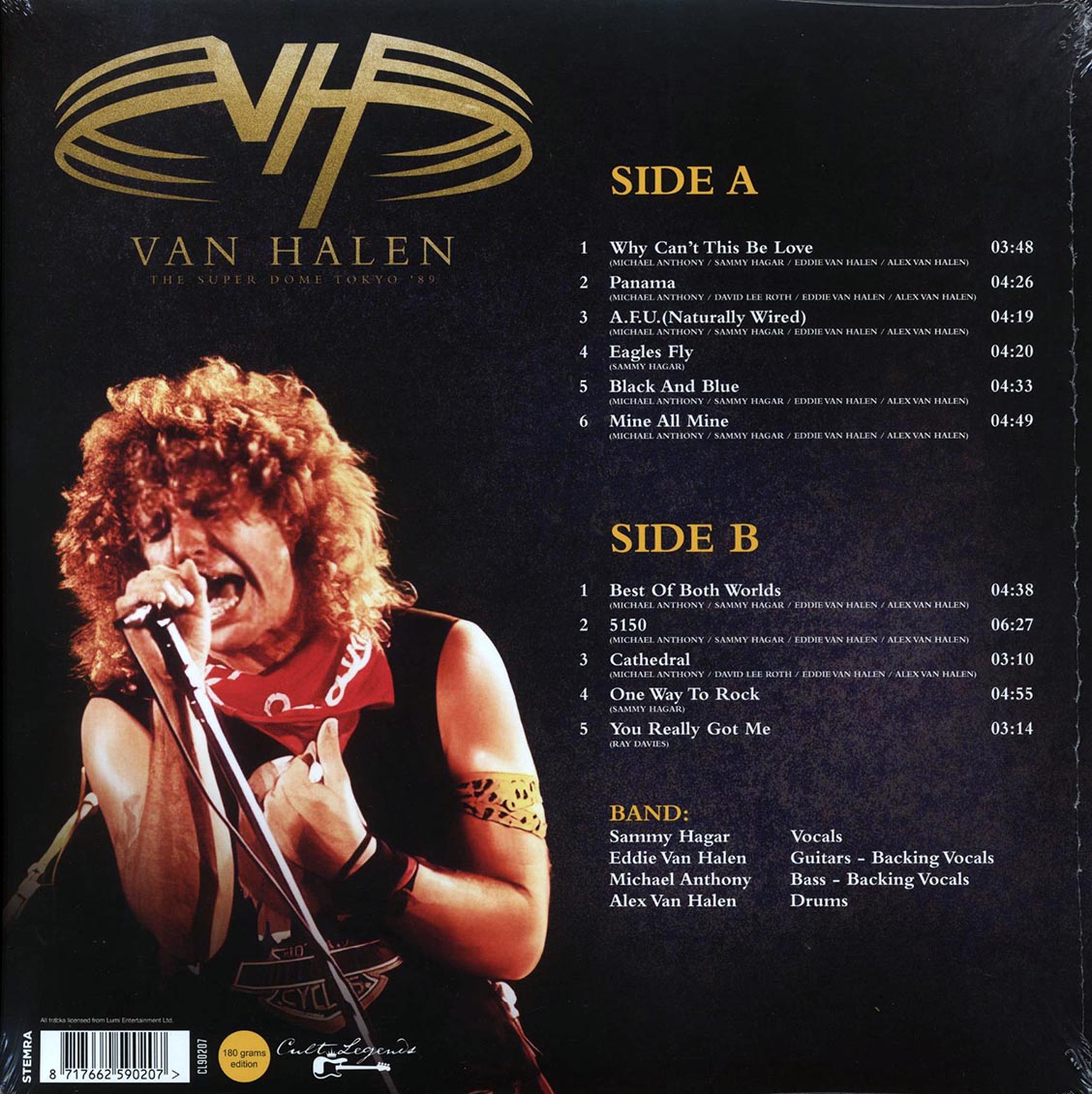 Van Halen - The Super Dome Tokyo '89 (180g)