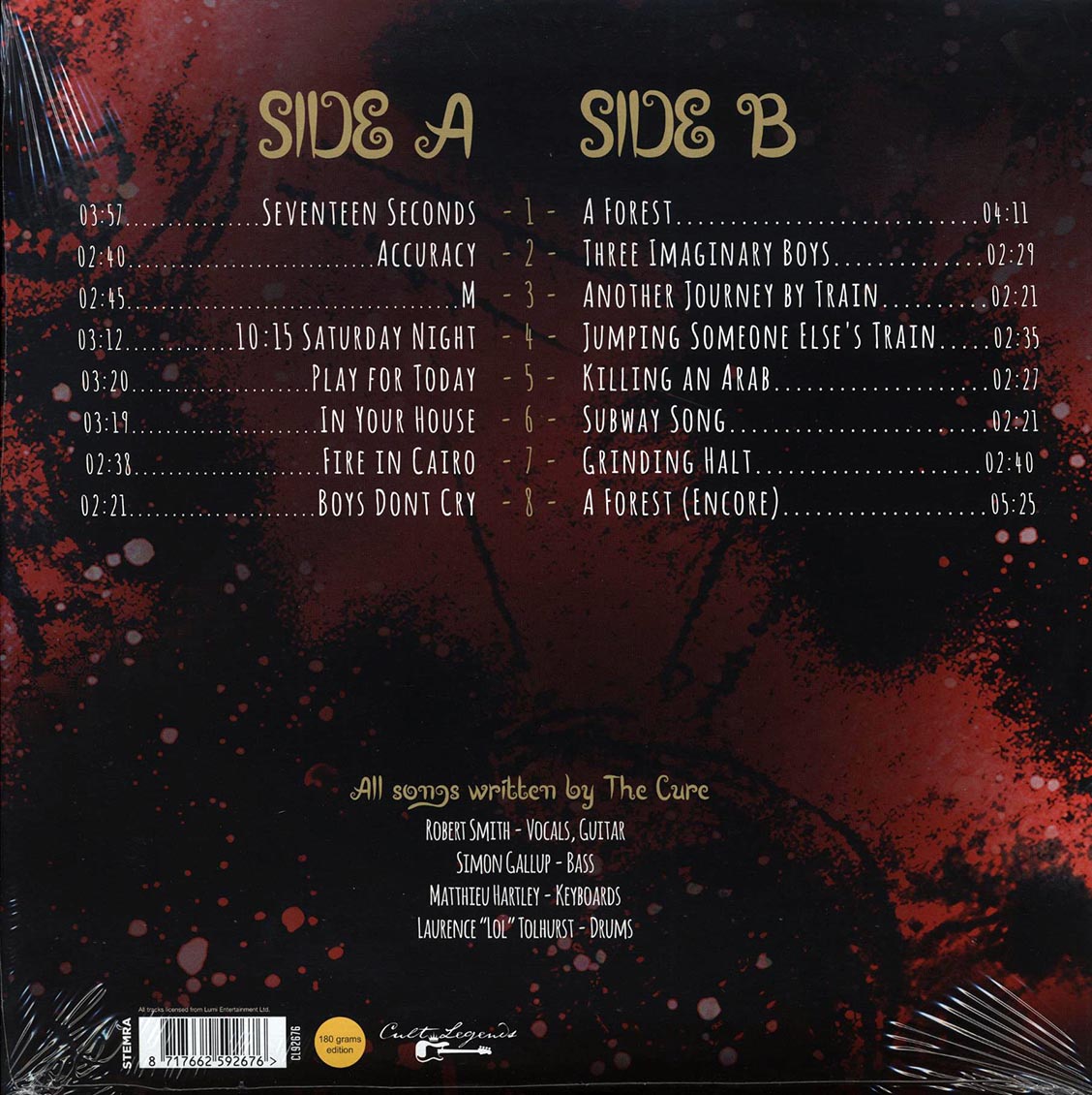 The Cure - Melkweg Amsterdam 1979 (180g)