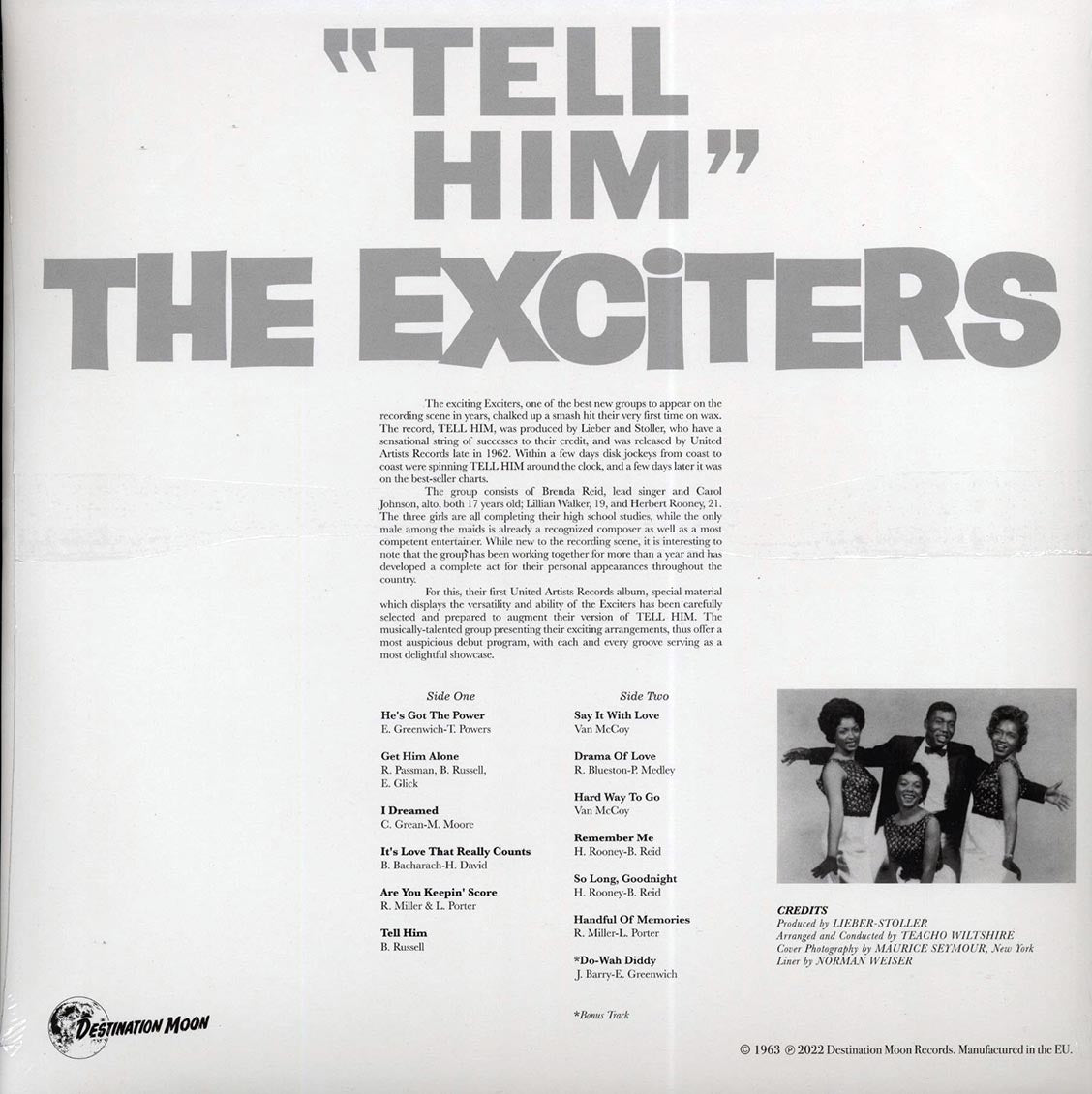 The Exciters - Tell Him (ltd. 500 copies made) (clear vinyl)