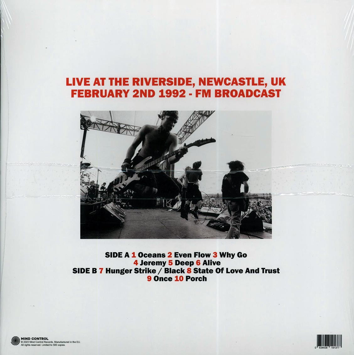 Pearl Jam - Grip The Wheel: 1992 Newcastle Broadcast