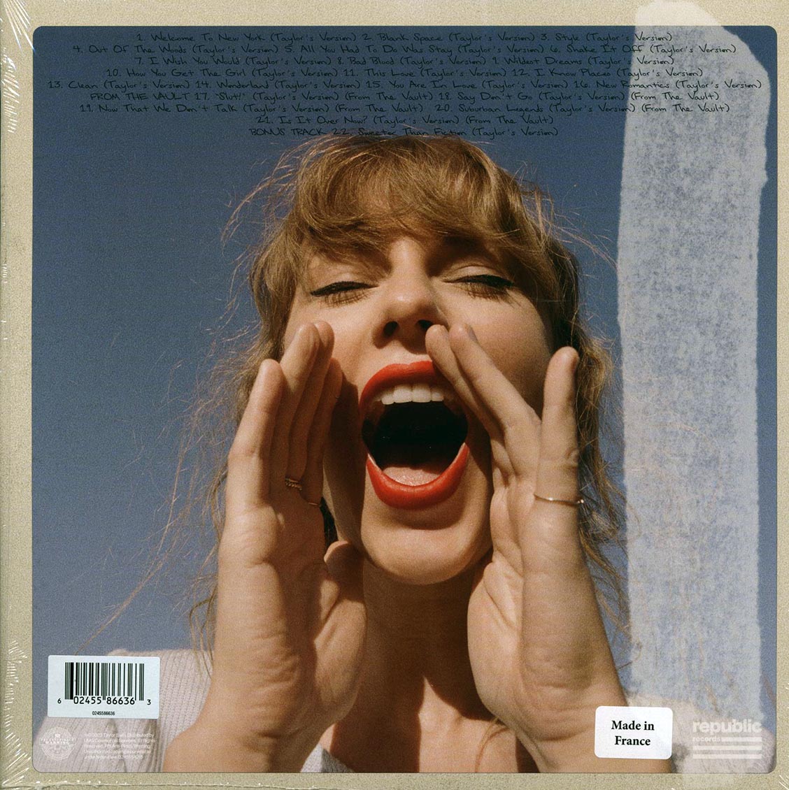 Taylor Swift - 1989 (Taylor's Version) (Tangerine Vinyl Edition) (2xLP) (Colored vinyl (tangerine))