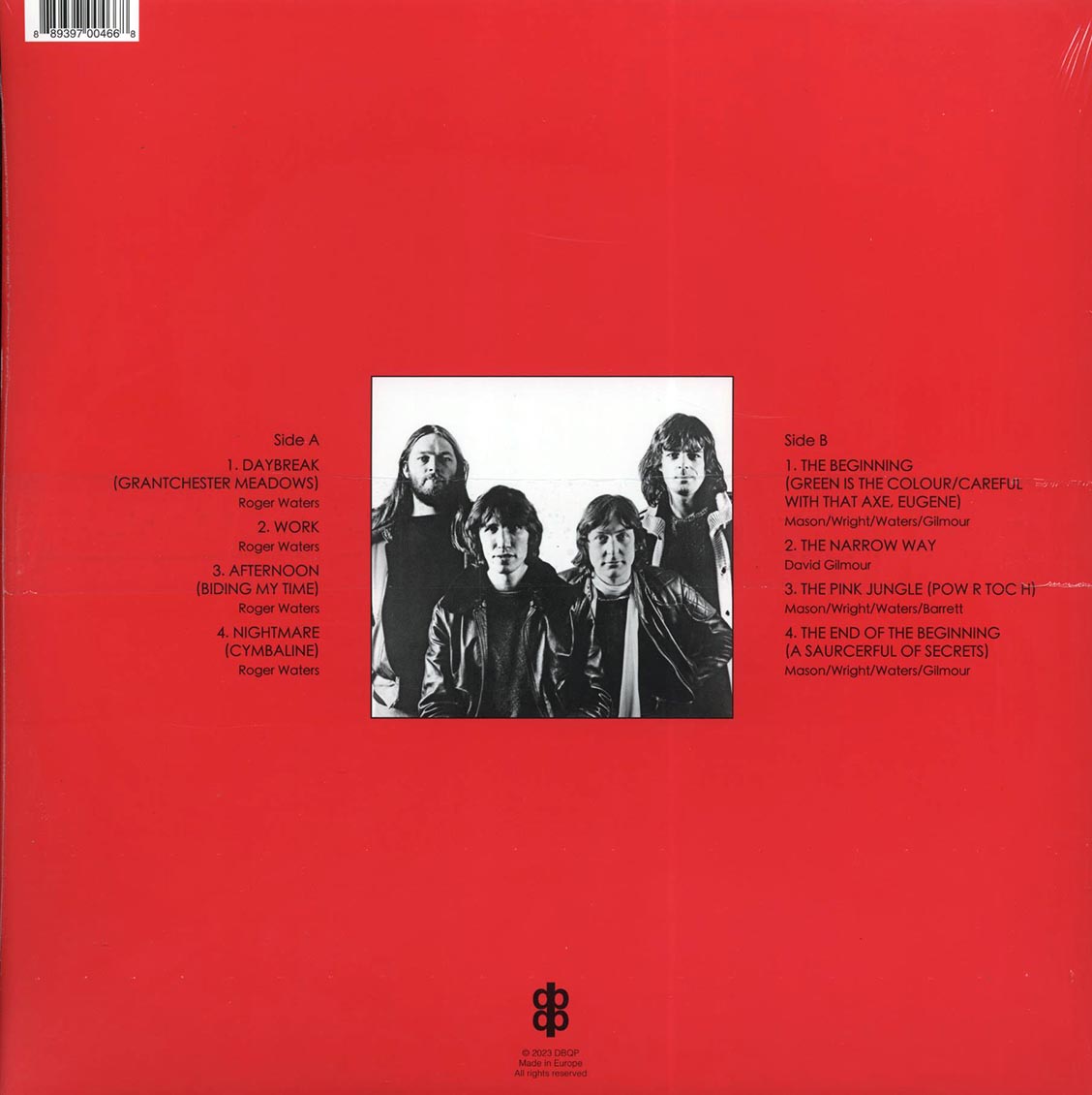 Pink Floyd - Live At Concertgebouw, Amsterdam, Netherlands, September 17, 1969