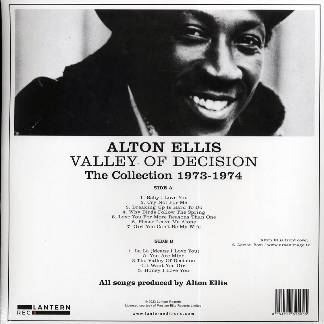 Alton Ellis - Valley Of Decision: The Collection 1973-1974 (ltd. ed.)