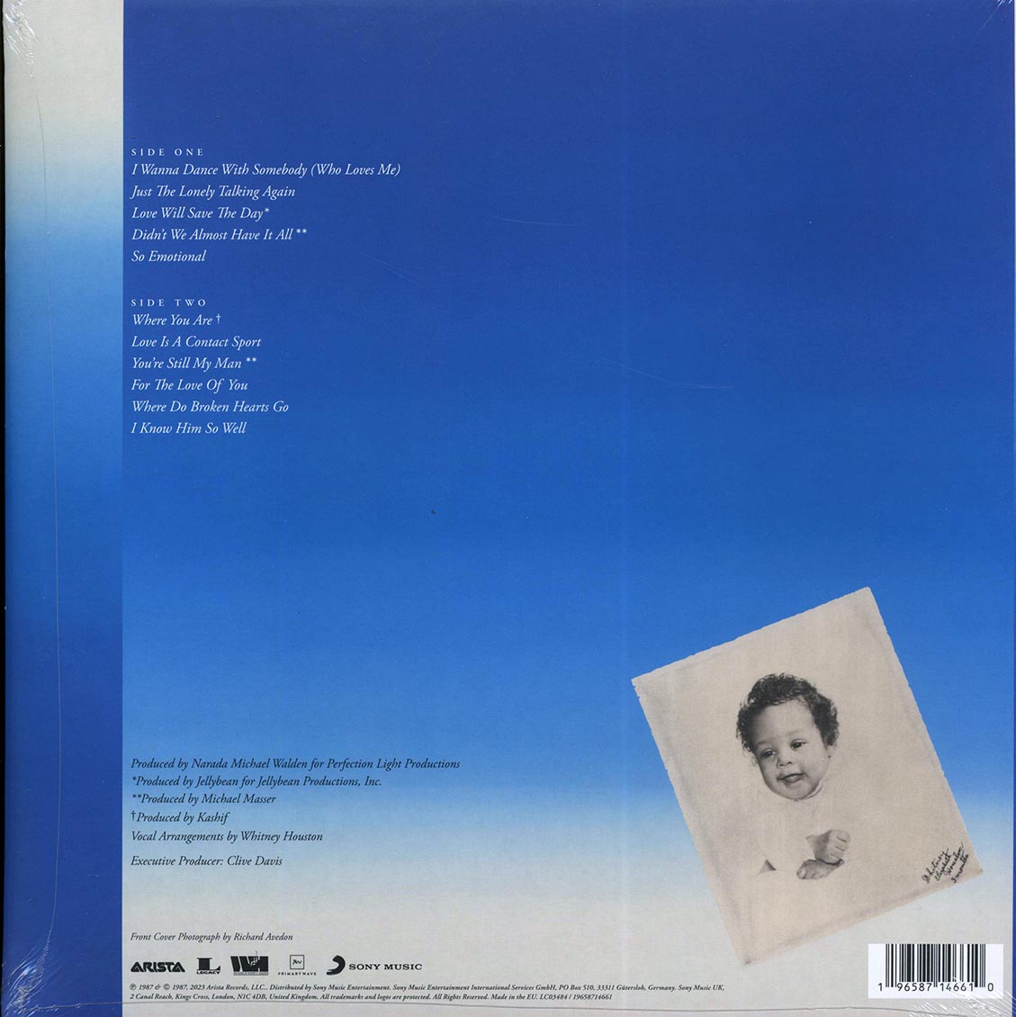 Whitney Houston - Whitney (180g) (blue vinyl)