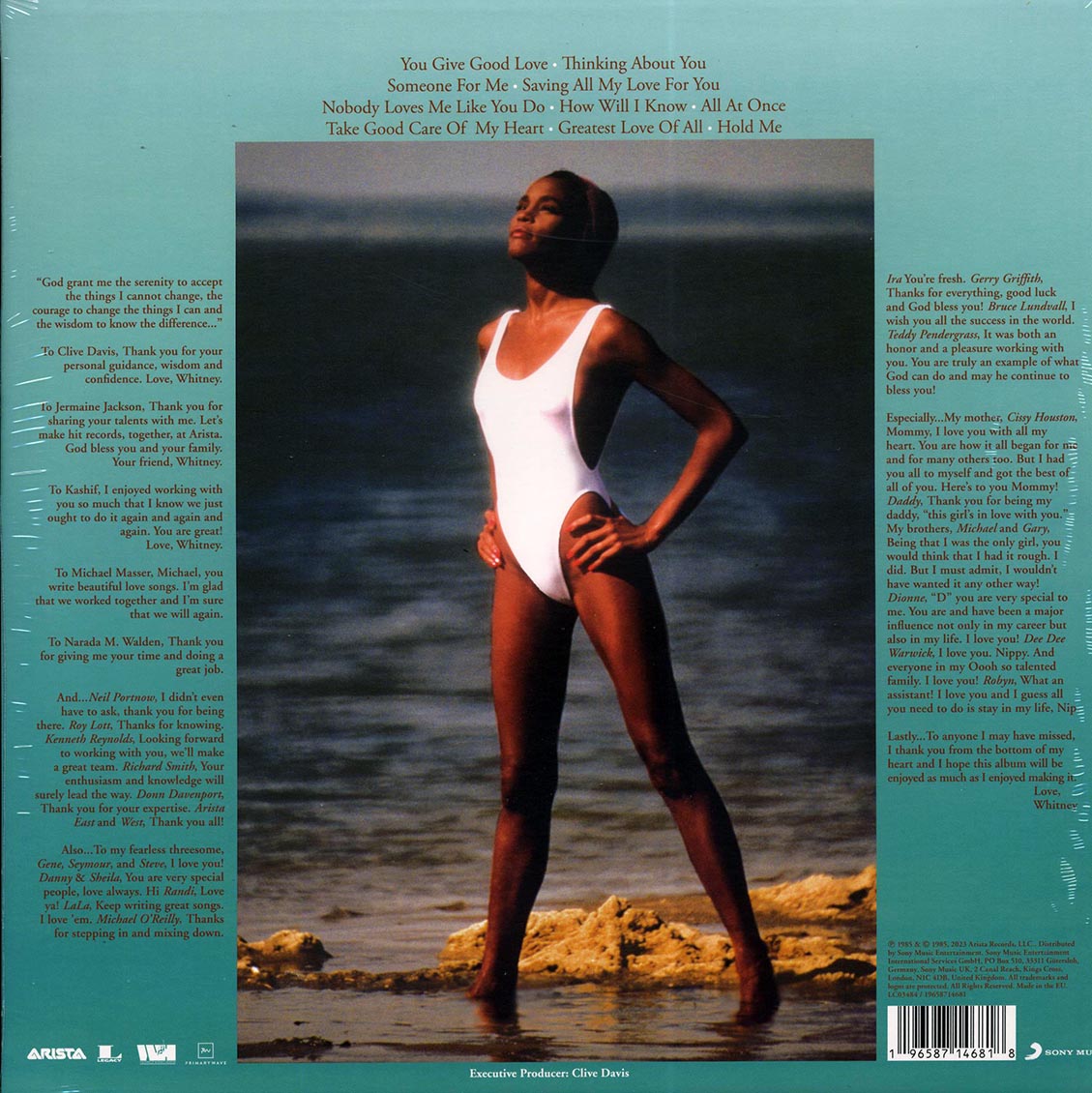 Whitney Houston - Whitney Houston (orange vinyl)