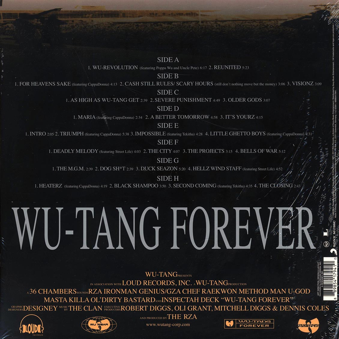 Wu-Tang Clan - Wu-Tang Forever (4xLP) (180g)