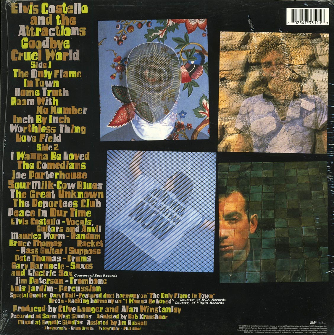Elvis Costello & The Attractions - Goodbye Cruel World (180g)