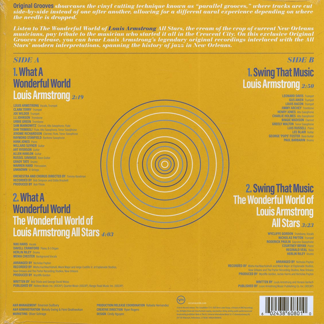 Louis Armstrong - A Gift To Pops (RSD 2021)