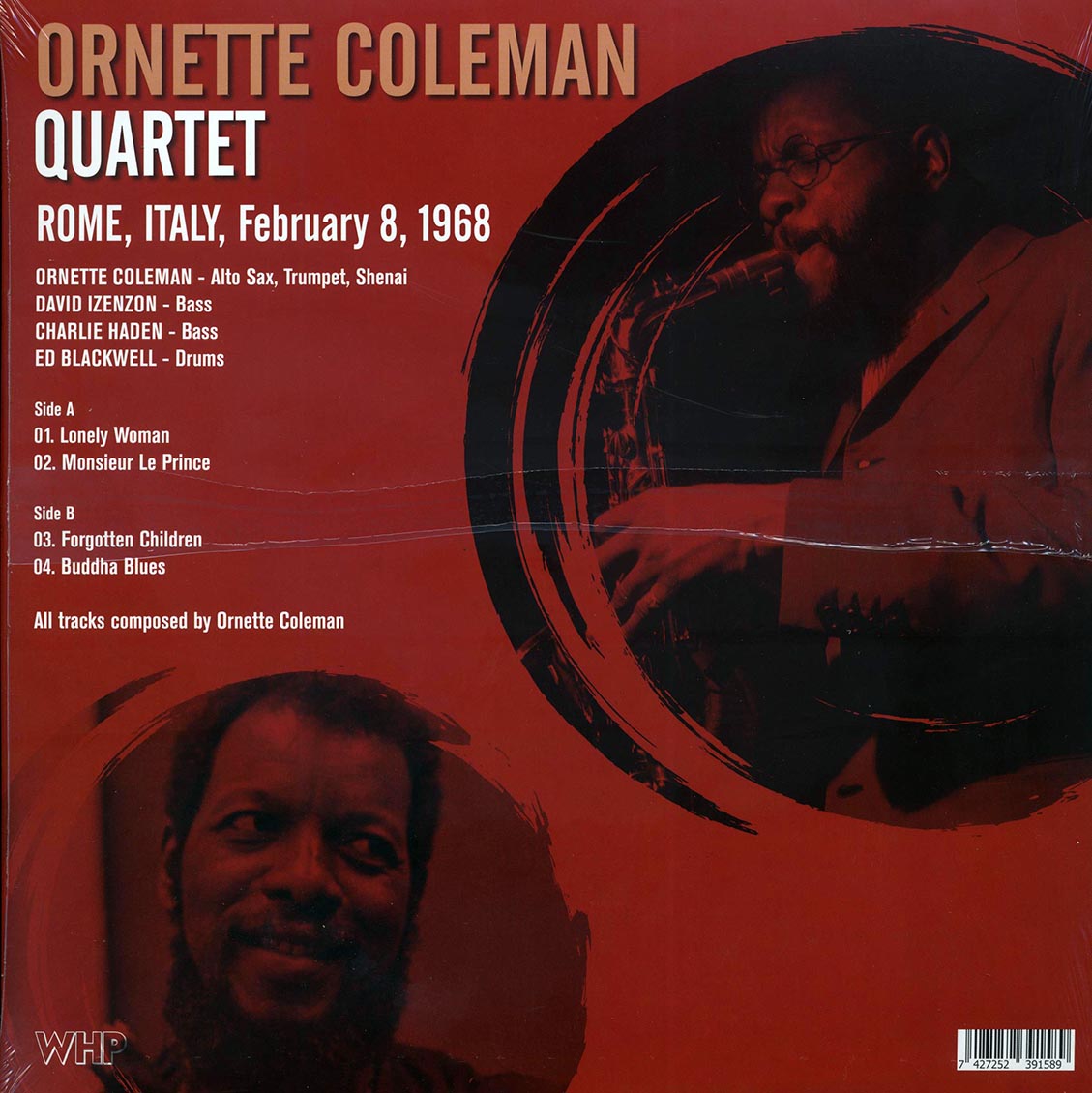 Ornette Coleman Quartet - Rome, Italy, February 8, 1968