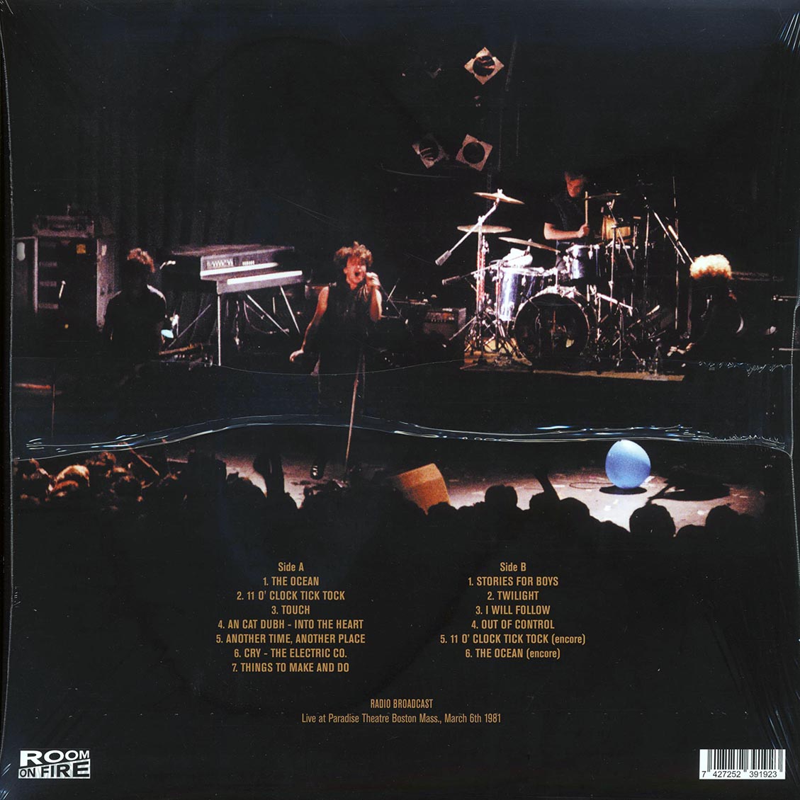 U2 - Live In Boston 1981 (ltd. 500 copies made) (white vinyl)