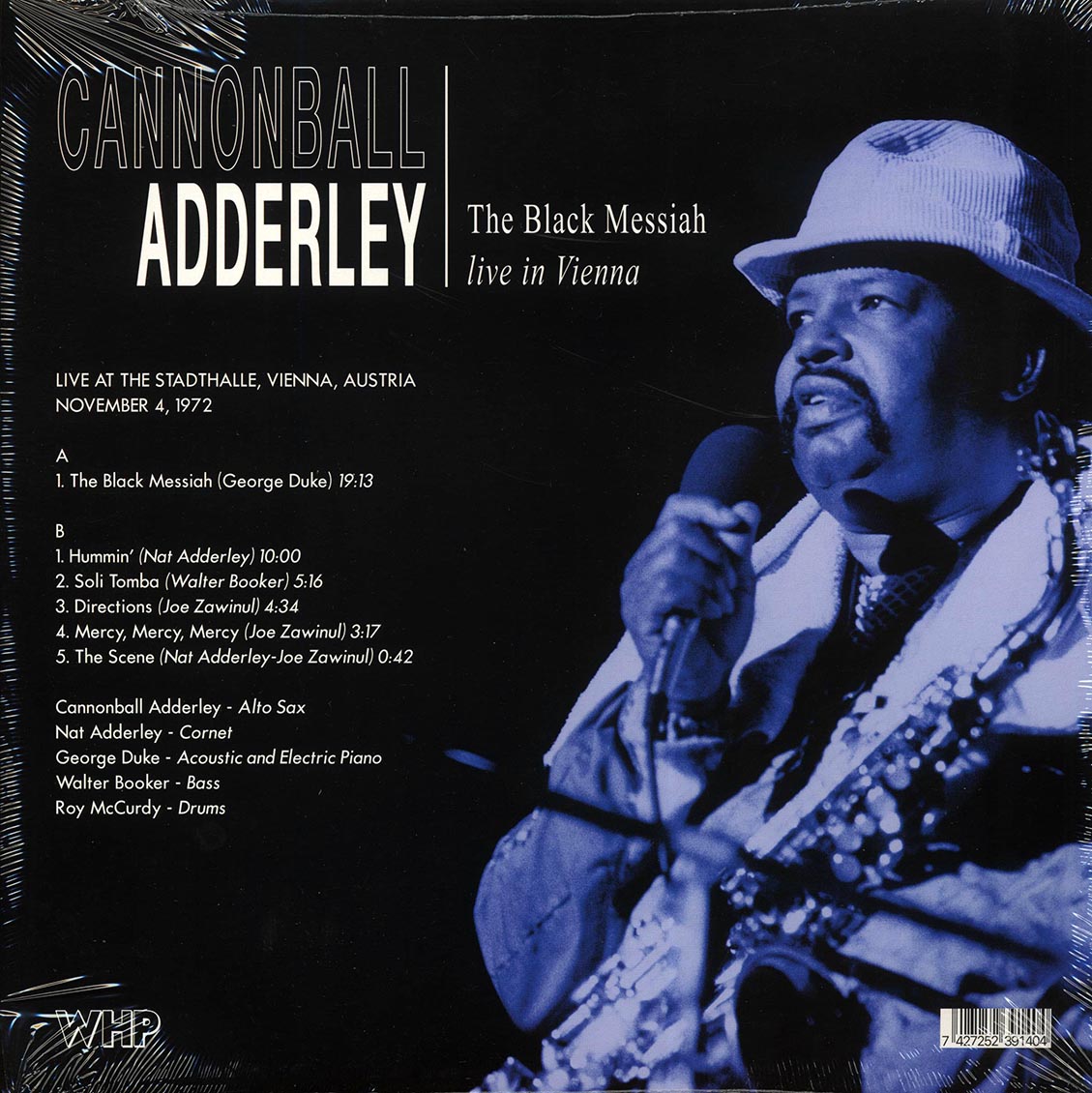 Cannonball Adderley - The Black Messiah: Live In Vienna