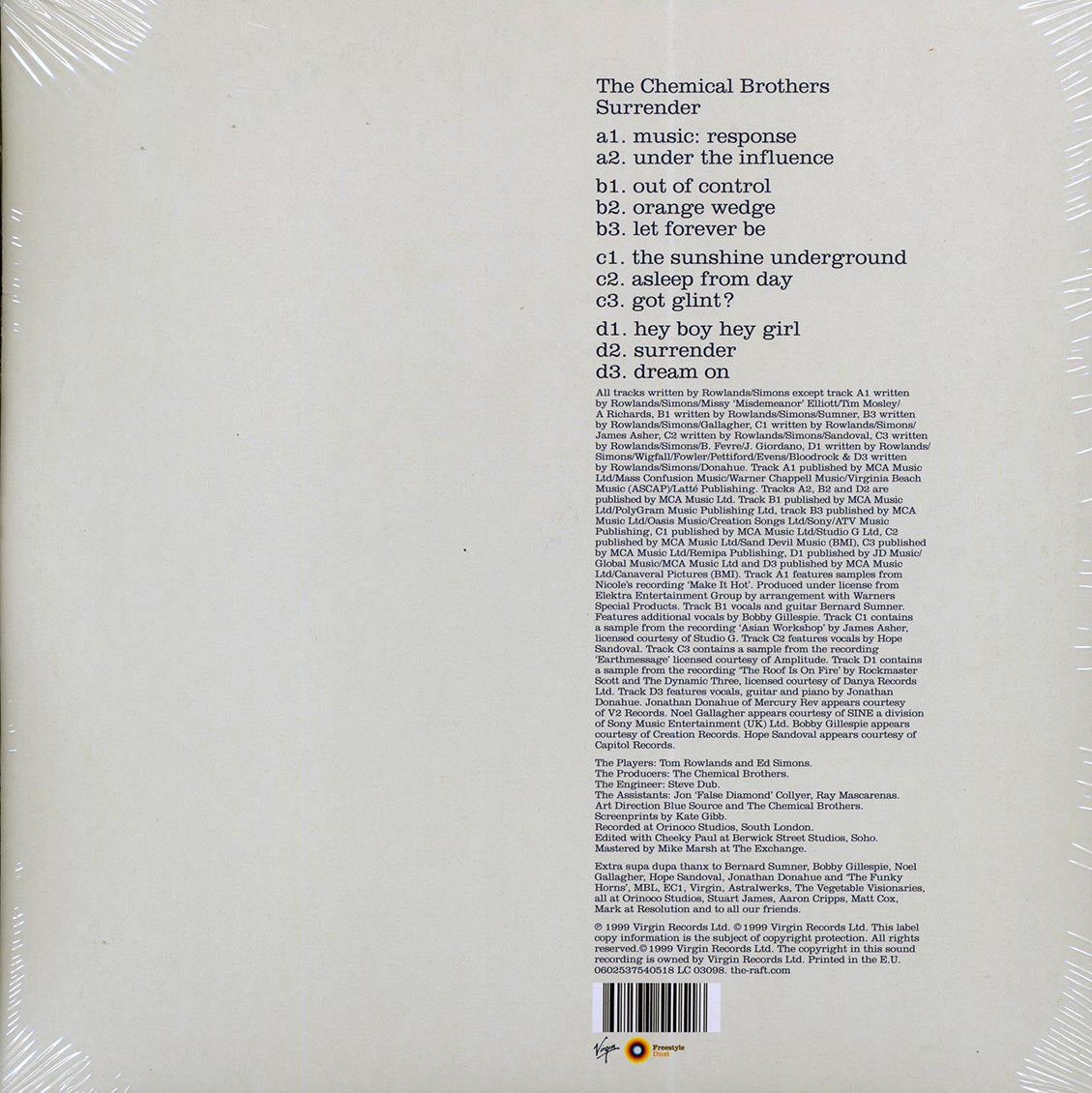 The Chemical Brothers - Surrender (2xLP) (180g)