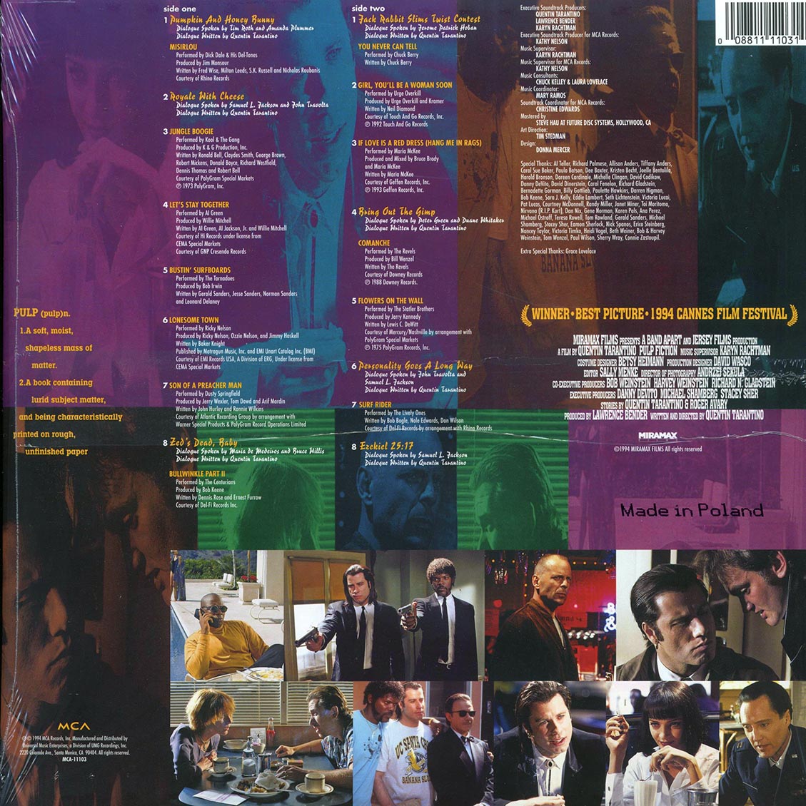 Dick Dale, Kool & The Gang, The Tornadoes, Maria McKee, Etc. - Pulp Fiction: Music From The Motion Picture