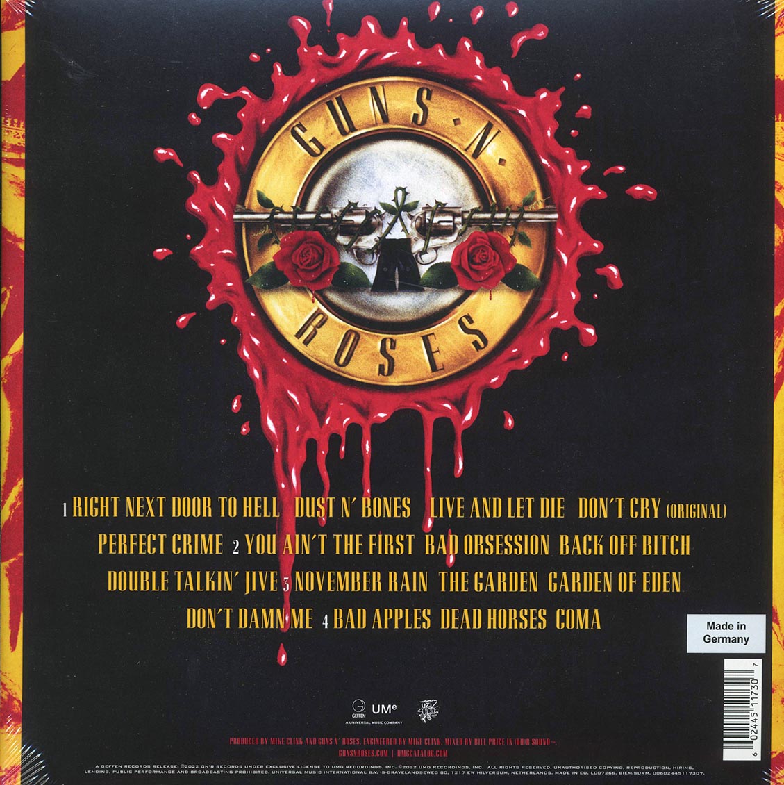 Guns N' Roses - Use Your Illusion I (2xLP) (180g) (audiophile)